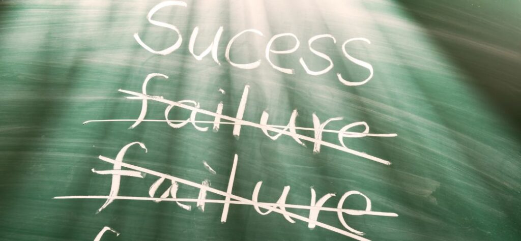 What successful people say about failure?